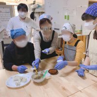 クッキングを通じたコミュニケーション